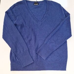 Halogen Royal Blue Cashmere Sweater